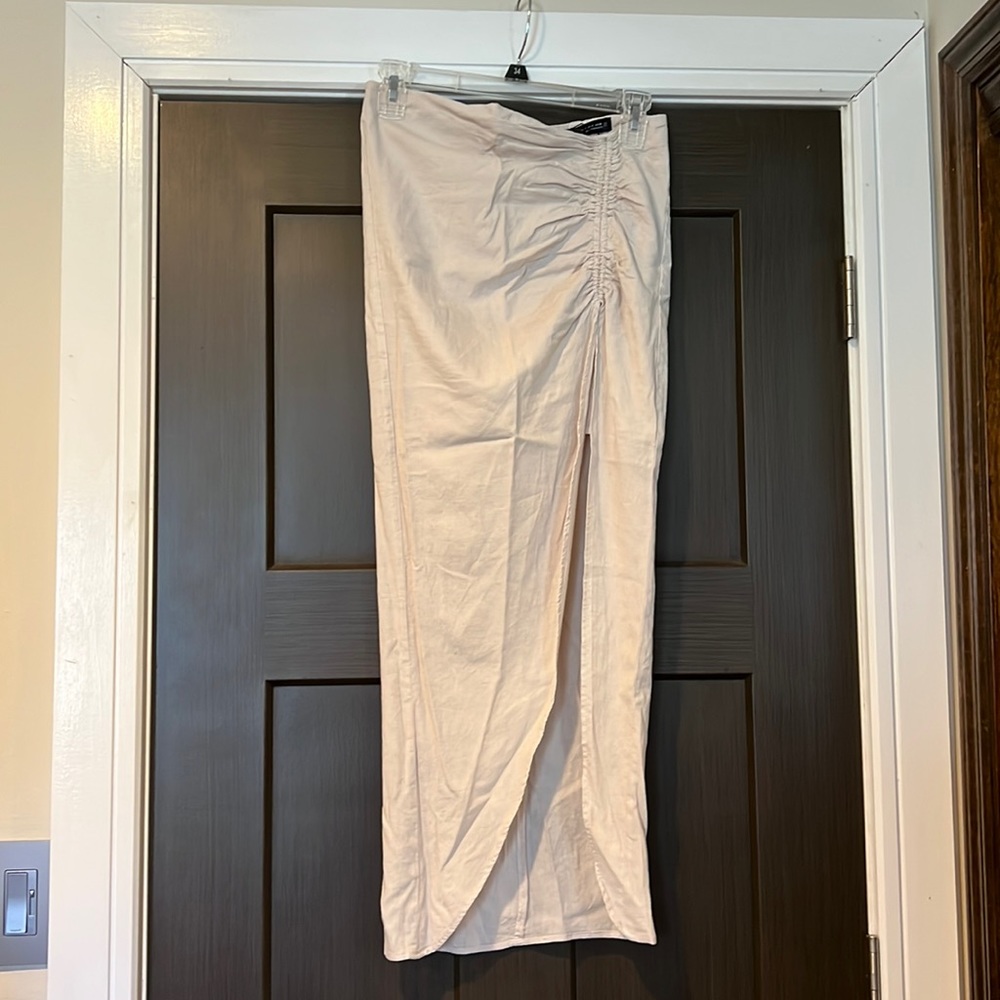 Zara linen pencil skirt NEW WITH TAGS